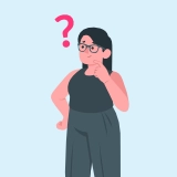 Woman deciding